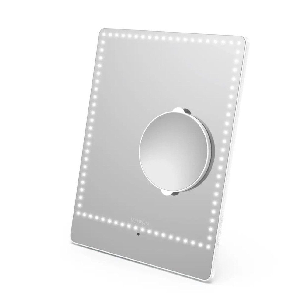 Riki Pretty Wall Mount Magnetic Magnifying Mirror Remote Control Accessories new